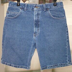 Faded Glory Denim Shorts 32" Medium Blue Stonewash